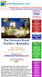 Mobile Screenshot of fairmont-royal-pavilion-barbados.visit-barbados.com