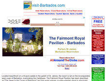 Tablet Screenshot of fairmont-royal-pavilion-barbados.visit-barbados.com