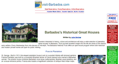 Desktop Screenshot of historical-great-houses.visit-barbados.com