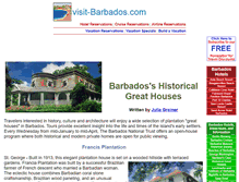 Tablet Screenshot of historical-great-houses.visit-barbados.com